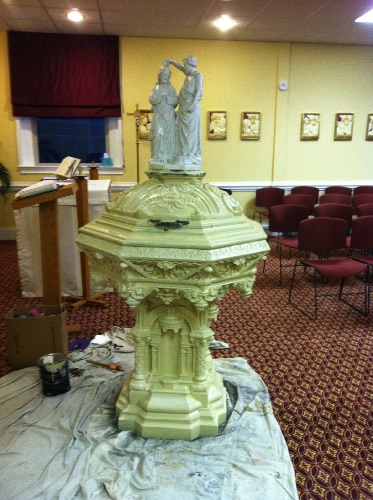 Baptismal Fount Before