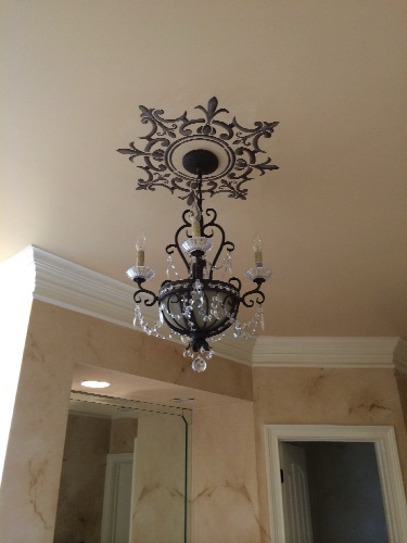 Wrought Iron Medallion